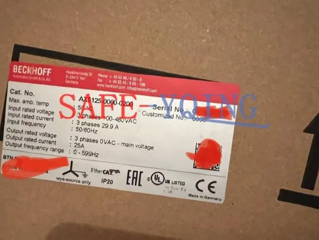 Сервопривод BECKHOFF AX5125-0000-0200 Servo Driver