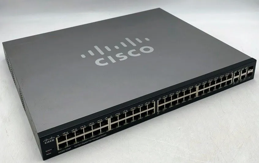 Коммутатор Cisco SG300-52MP-K9 V03 52-Port Gigabit PoE+ 740W Managed L3 Switch