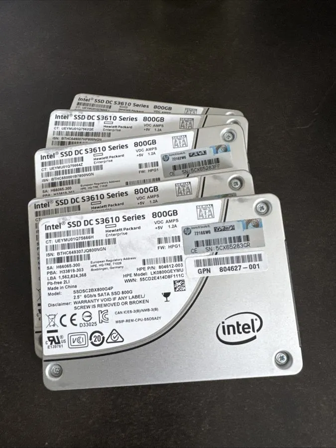 SSD-накопитель Intel DC S3610 Series 800GB SATA 6Gb/s 2.5inch Internal SSD SSDSC