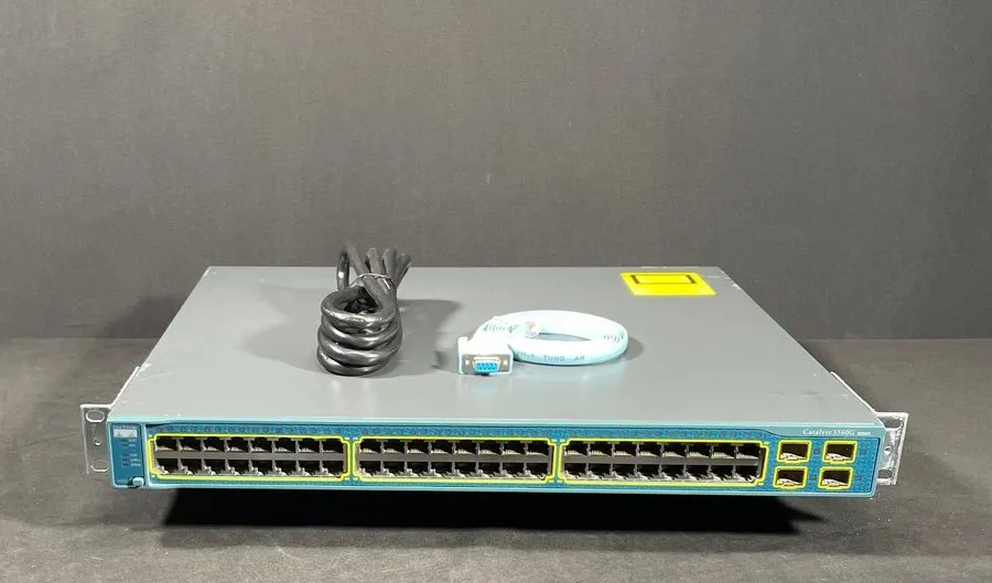Коммутатор Cisco Catalyst 3560G WS-C3560G-48TS-S 48-Port Ethernet Switch *Non-Po