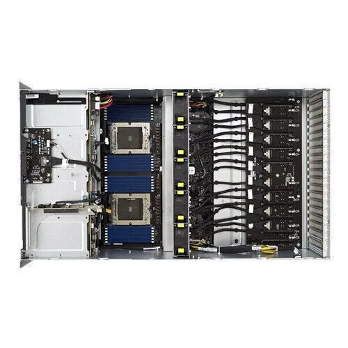 Сервер ASUS ESC8000A-E12 4U 8GPU Server 8x3.5",2x AMD 9654, 512GB 4800MHz RAM, 4