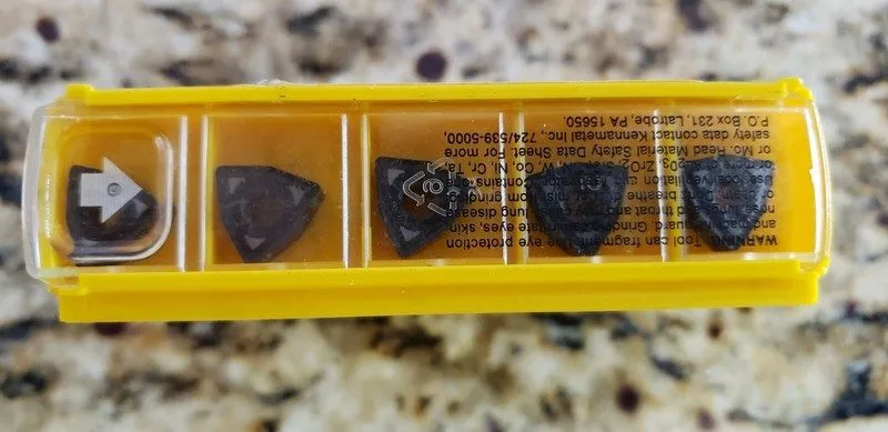 Режущий инструмент KENNAMETAL DNMP110408K DNMP332K Grade KC935 Carbide Indexable