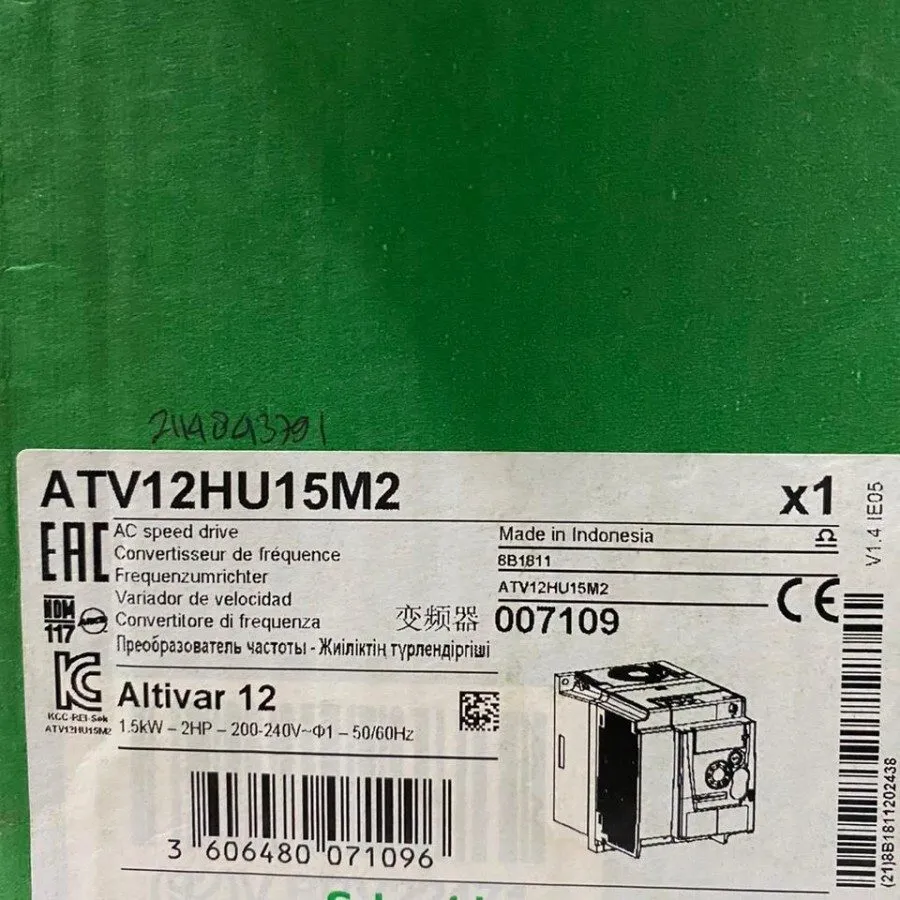 Частотный преобразователь Schneider Electric ATV12HU15M2 1.5kW 2HP Altivar AC Sp