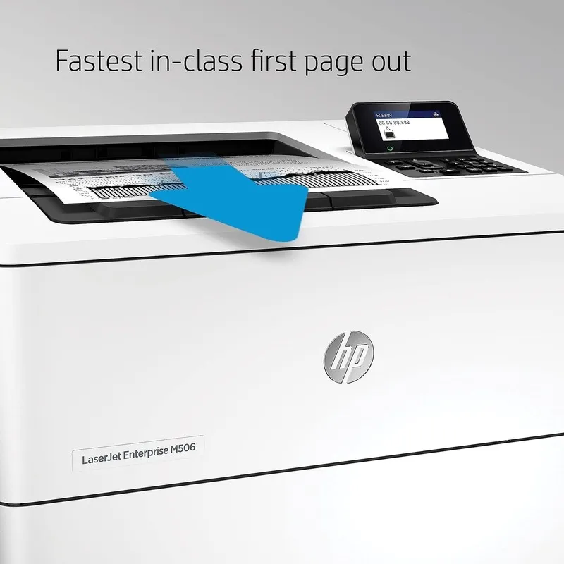 Лазерный принтер HP LaserJet Enterprise M506n Monochrome Laser Printer (F2A68A)  — фото лота 1
