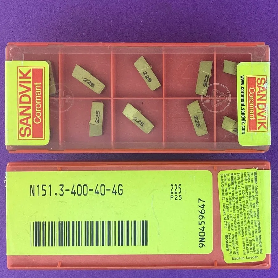 Режущий инструмент SANDVIK COROMANT N151.3-400-40-4G Carbide Grooving Insert; 22