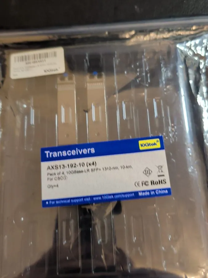 Трансивер 10GTex /AXS13-192-10 SFP+ LR 1310nm 10km : Open Case — фото лота 1