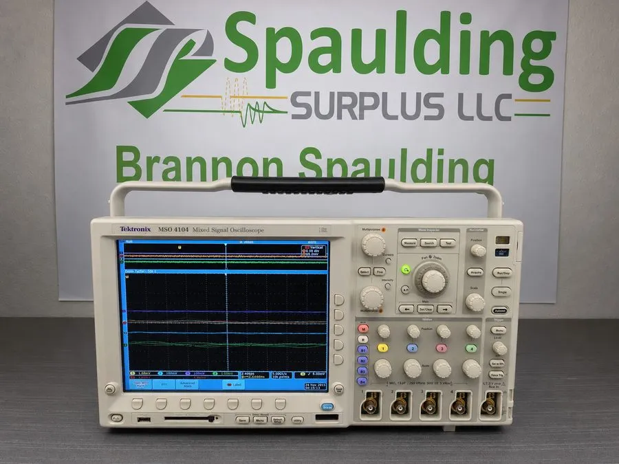 Осциллограф Tektronix MSO4104 1GHz 4 Channel 5GS/s Mixed Signal Oscilloscope