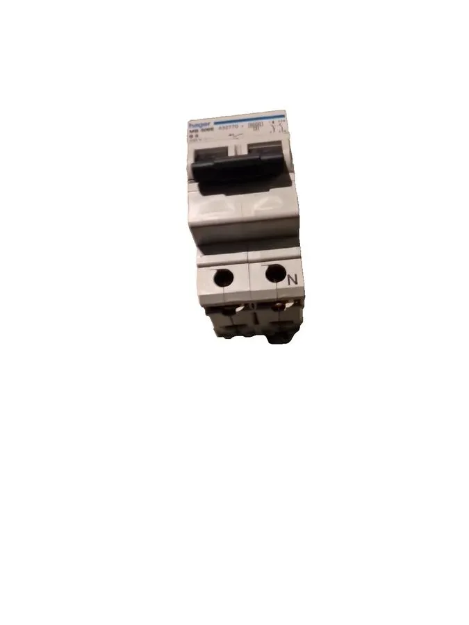 Автоматический выключатель Hager Circuit Breaker MBN-506E 1P+N, B-6A, 6kA, 2 Mod — фото лота 2