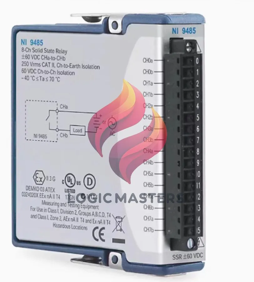 Модуль ввода-вывода National Instruments NI 9485 8-Channel Relay Output Module N