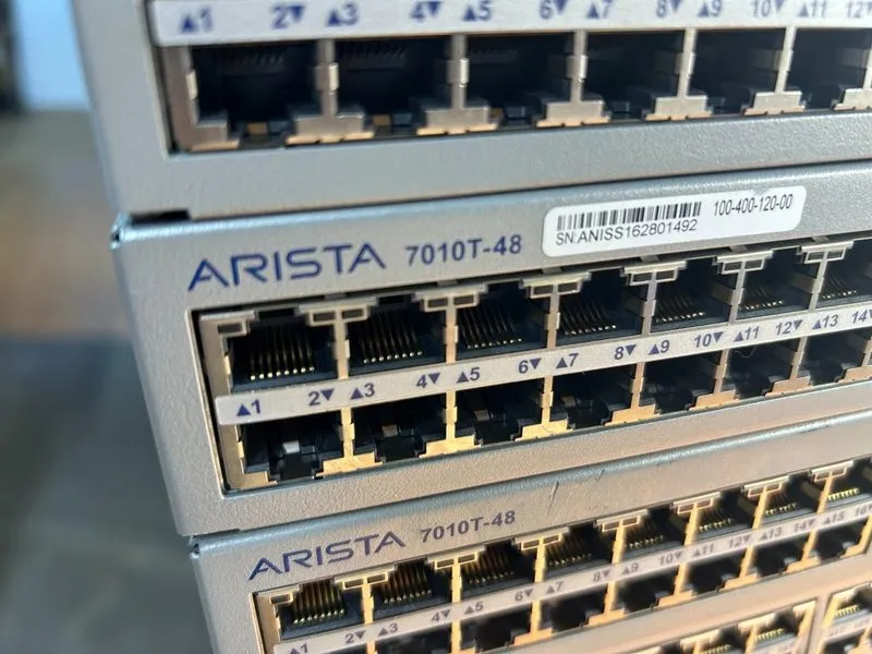 Коммутатор Arista DCS-7010T-48 48 Port RJ45 2x P.S. Enterprise Switch