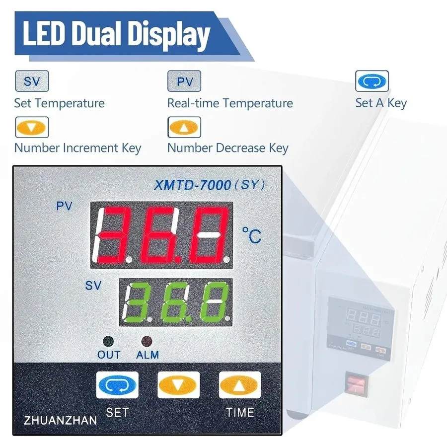 Водяная баня 30L Water Bath HH-600 Laboratory 1500w Digital Thermostatic 304 Sta — фото лота 2