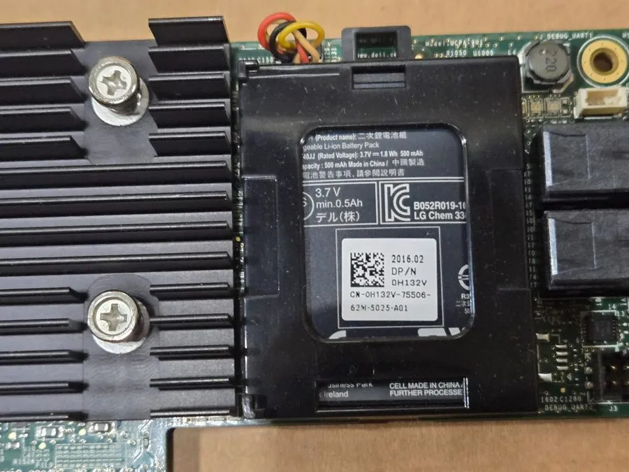 Контроллер Dell PowerEdge PERC X4TTX 2GB 12GB/s PCI-E X8 SAS RAID Controller Car
