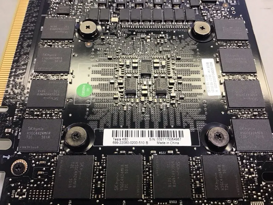 GPU-ускоритель Dell NVIDIA Tesla K80 HHCJ6 24GB GDDR5 GPU Accelerator Card