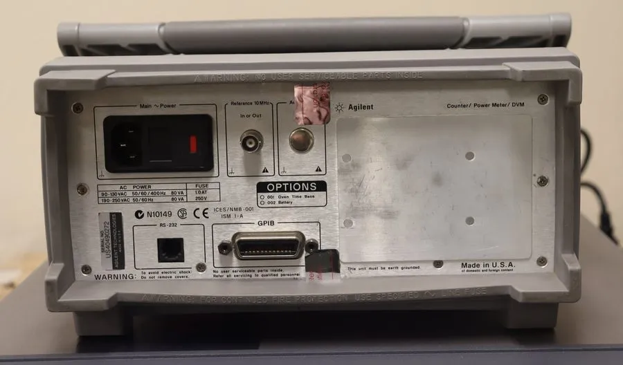 Измеритель мощности Keysight 53149A Microwave Frequency Counter Power Meter UPS  — фото лота 2