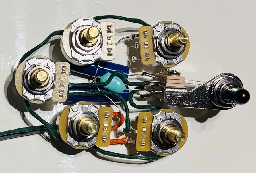 Жгут проводов Rickenbacker 330,340,360,620,660, 4005 5-Control Guitar Harness Mo — фото лота 1