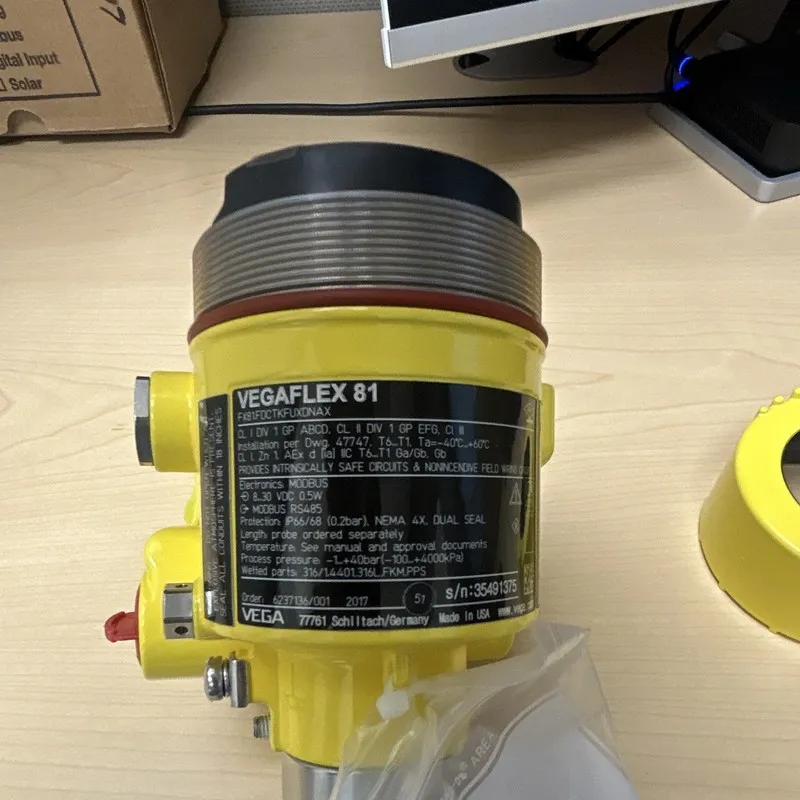 Датчик уровня VEGA VEGAFLEX 81 Level/Ifc Transmitter w/Modbus output. FX81.FDCTK — фото лота 2