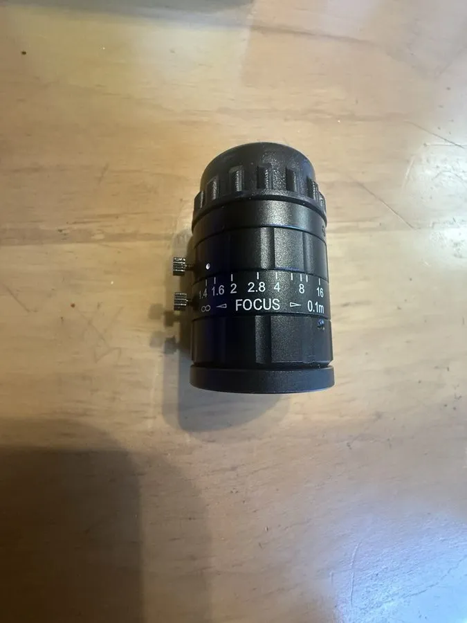Объектив OPT Machine Vision OPT-C3514-5M Camera Lens 5MP 2/3" 35mm FL f/1.4-16 C — фото лота 1