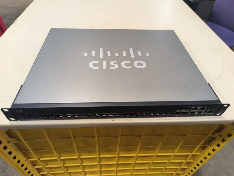 Коммутатор CISCO SX350X-24F 24-Port 10G SFP Stackable Managed Switch
