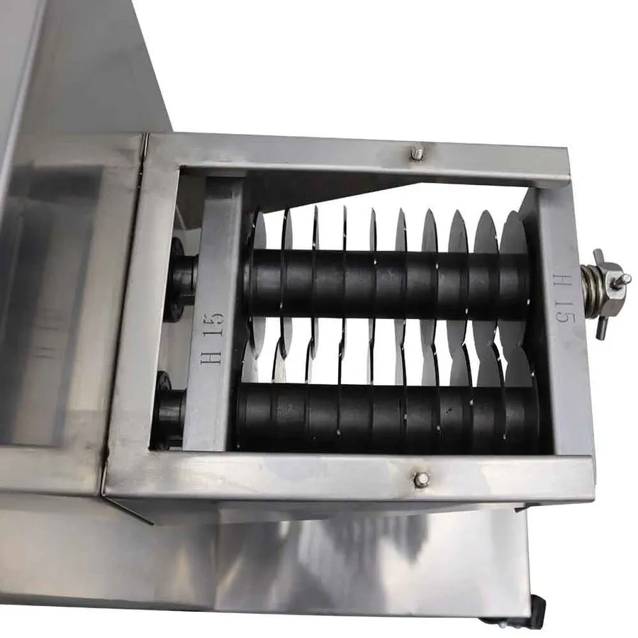Слайсер 110V QE 500kg/h Commercial Meat Slicer with 5mm Blade Meat Cutting Machi