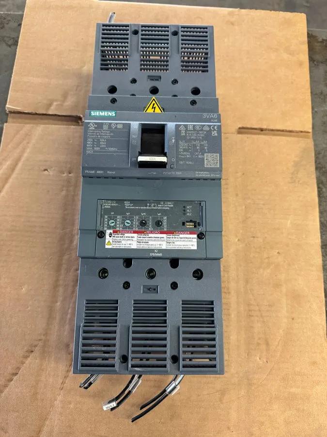 Автоматический выключатель Siemens 3VA6340-6HN31-0aa0 3p 400a 65k LSI Trip Unit