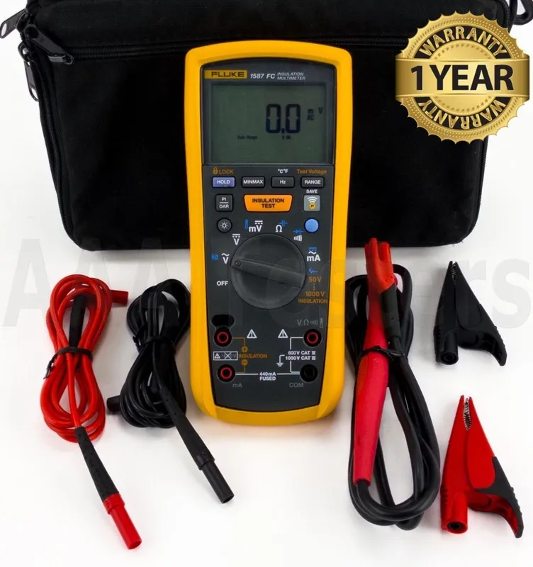 Мультиметр Fluke 1587 FC Insulation Multimeter True RMS Auto-Ranging