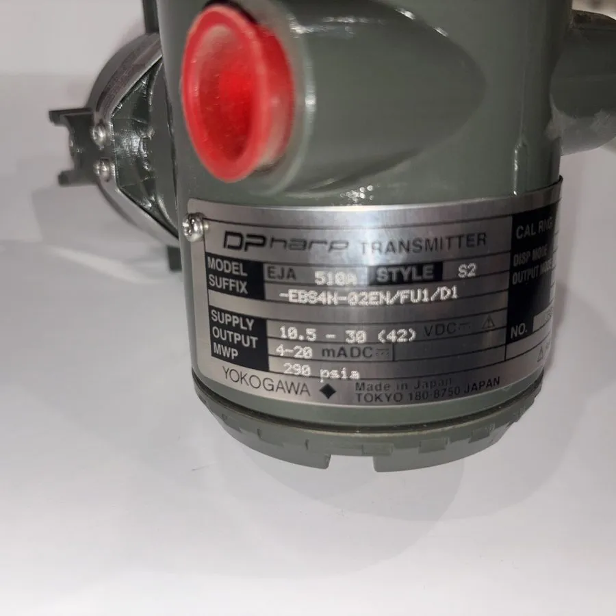 Датчик Yokogawa EJA510A DP Harp Transmitter ,Style S2, 10.5-30VDC, 4-20mA