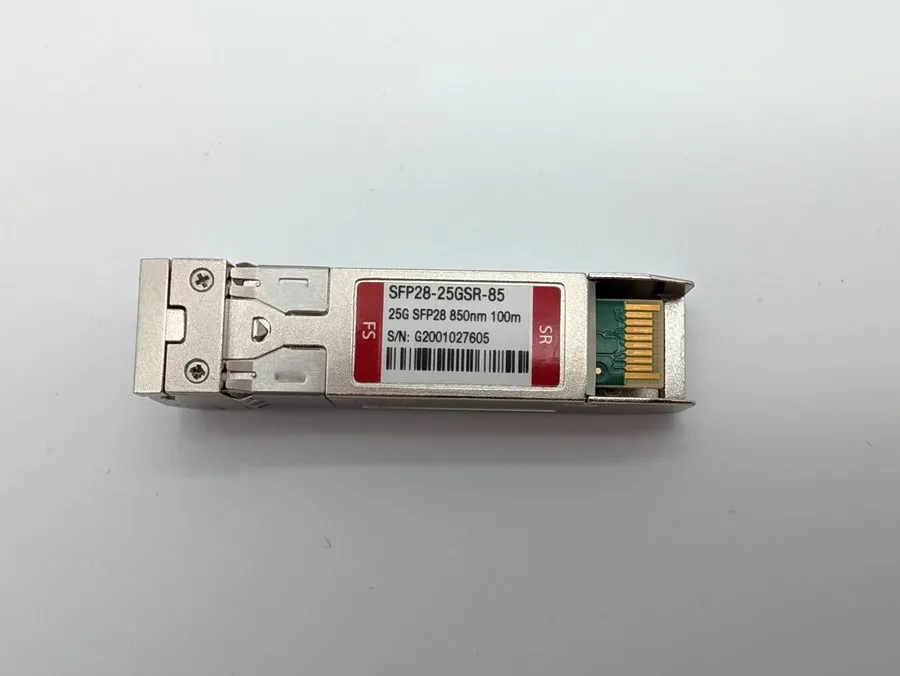 Трансивер FS FiberStore 25GBASE-SR SFP28 25G 850nm 100m Transceiver SFP28-25GSR-