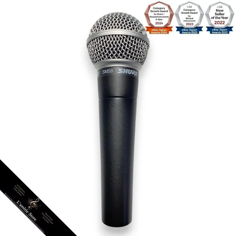 Микрофон SHURE Dynamic Vocal Microphone SM58-LCE Wired Handheld Japan