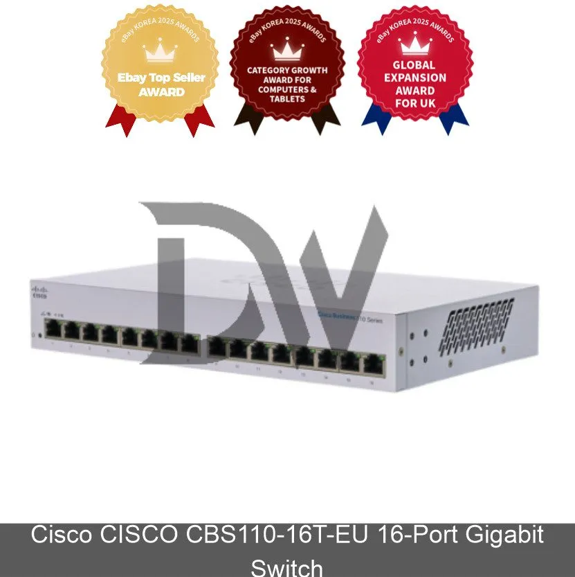 Коммутатор CISCO CBS110-16T-EU 16-Port Gigabit Switch / Express
