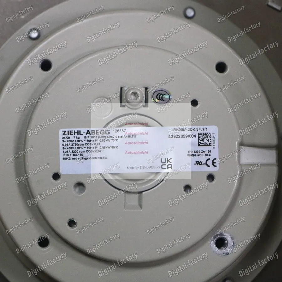 Вентилятор Centrifugal Fan Fit Siemens Inverter Cooling ZIEHL-ABEGG Rh28m-2dk.3f