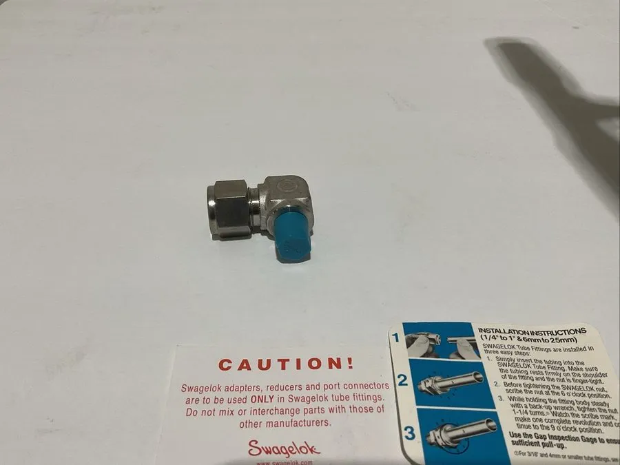 Фитинг 1-Swagelok Cajon 316 SS-600-2-6 3/8” Tube Fitting, 3/8” Male NPT-each — фото лота 1