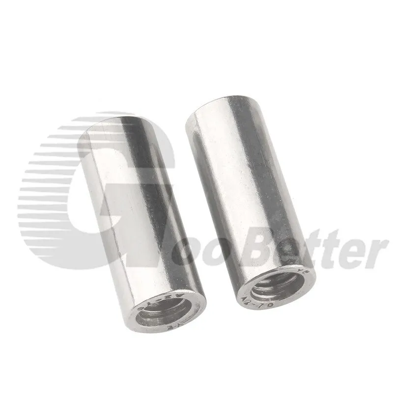 Разъём M3-M16 A2 304 Stainless Steel Long Lengthen Round Coupling Connector Slee
