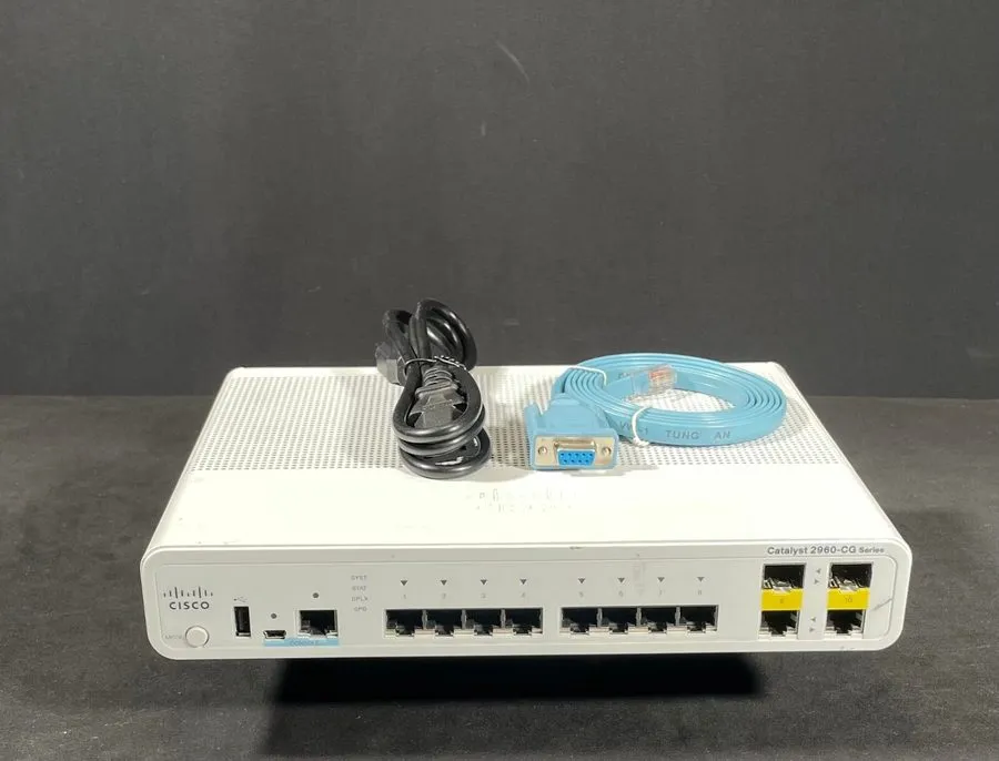 Коммутатор Cisco WS-C2960CG-8TC-L 8 Port LAN Base Compact Switch