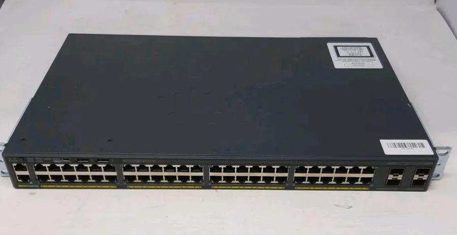 Коммутатор Cisco WS-C2960X-48TS-L C2960X 48-Port Gigabit PoE Ethernet Switch