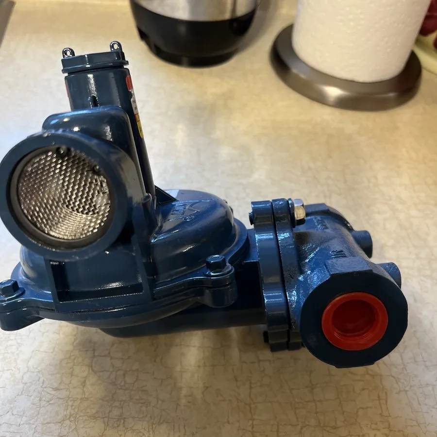 Трубопроводная арматура NORGAS NGR02-BDA Gas Regulator 3/4" NPT 1/2" Orifice Gre — фото лота 2