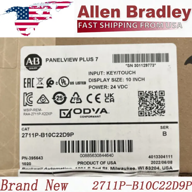 Панель оператора AB 2711P-B10C22D9P PanelView Plus 7 Terminal