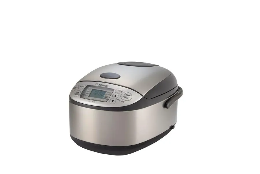 Рисоварка Zojirushi NS-TPC10XT Micom Rice Cooker 5.5-Cup PFAS-Free Stainless Bro