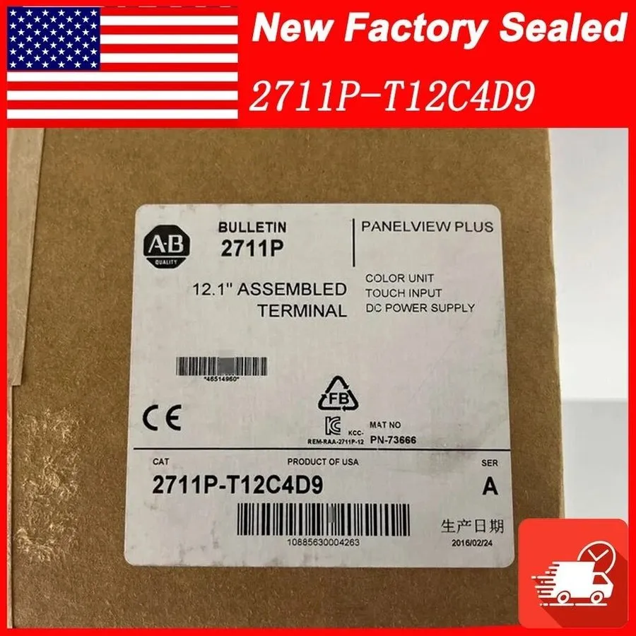 Панель оператора Unopen Allen Bradley 2711P-T12C4D9 /A PanelView Plus 6 1250 12"