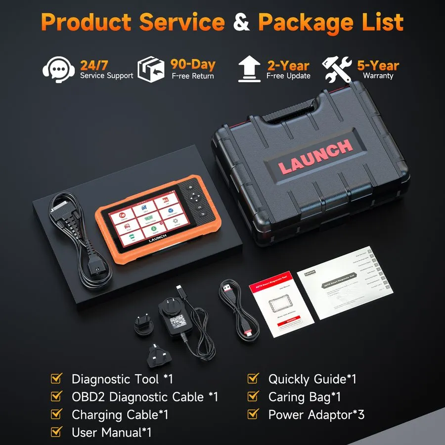 Диагностический сканер LAUNCH 919CLite OBD2 Scanner Car Diagnostic Tool All Soft