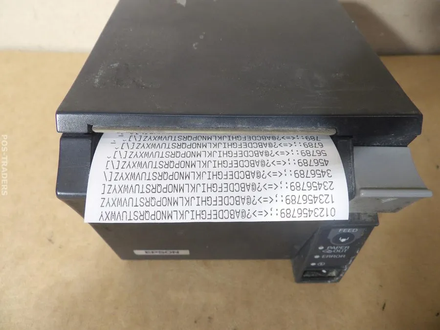 Принтер этикеток Epson TM-T70 POS Thermal Receipt USB Printer M225A Dark Gray Au