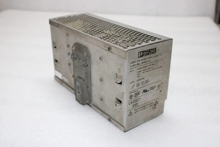 Блок питания PHOENIX CONTACT QUINT-PS-3X400-500AC/24DC/20/F Power Supply Output: