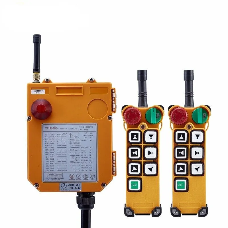 Таль Industrial Remote Control F24-6D GT-LD06 Hoist Crane Lift Button Switch Tru — фото лота 1