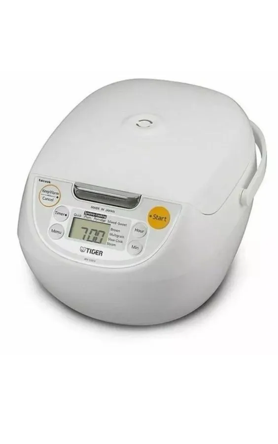 Рисоварка Tiger, 5.5-Cup Micom Rice Cooker, Steamer and Warmer 10 Meal Settings