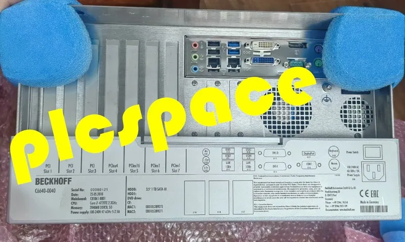 Промышленный компьютер Beckhoff Control Cabinet Industrial PC C6640-0040