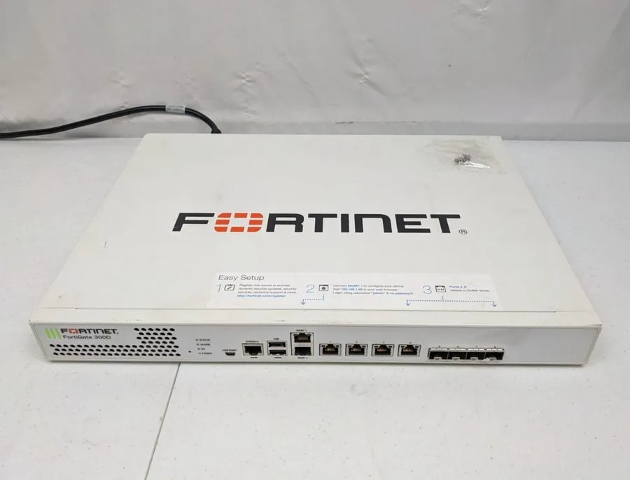 Межсетевой экран Fortinet Fortigate 300D NGFW VPN Firewall — фото лота 1
