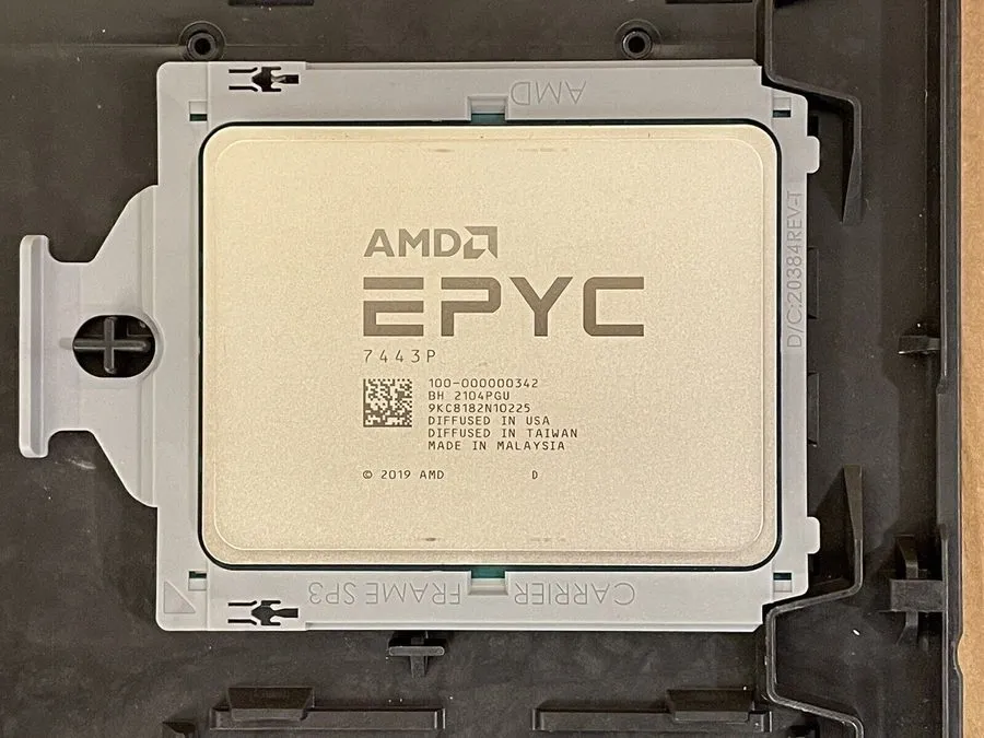 Процессор 100-000000342 Unlocked BULK AMD EPYC 7443P 2.85GHz 24-core 200W Proces