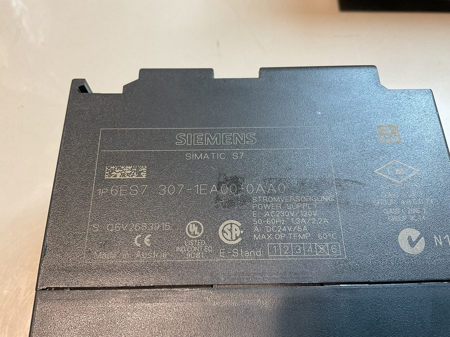 Блок питания Siemens SIMATIC S7 6ES7 307-1EA00-0AA0 DIN Rail Power Supply 24V