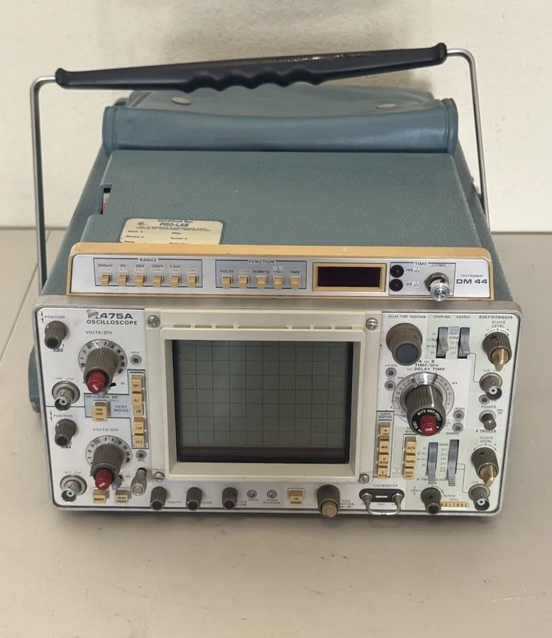 Осциллограф Tektronix 475A 250MHz Dual-Trace Analog Oscilloscope & Bundle