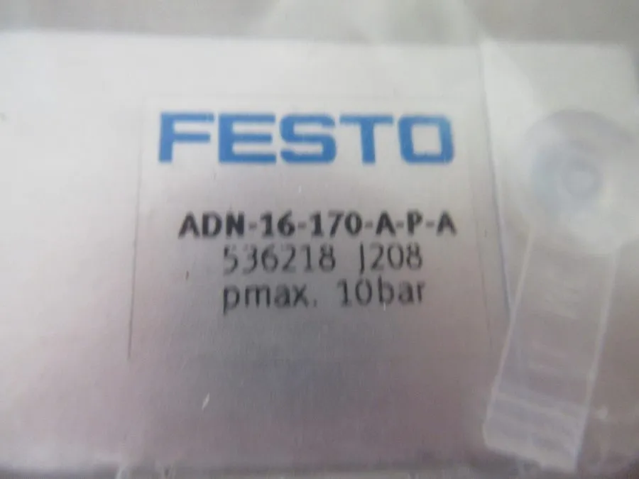 Пневмоцилиндр Festo ADN-16-170-A-P-A Compact Cylinder, Double Acting Pmax 10 bar