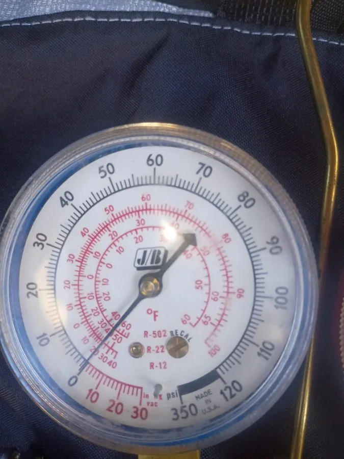 Манометрический коллектор Imperial 2-Valve HVAC Refrigerant Manifold Gauge Set w — фото лота 2